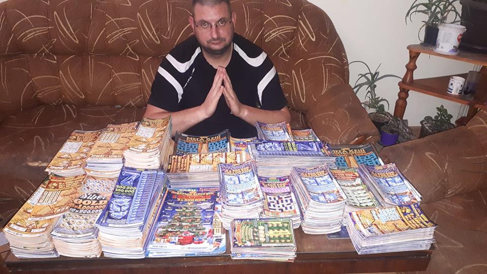 Мъж регистрира 7000 (22кг билети) и не спечели нищо