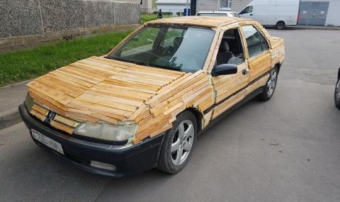 Превърнаха старо Peugeot 605 в истински паркетник
