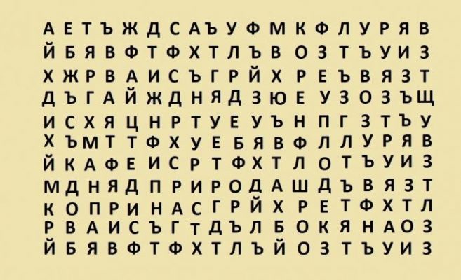 Първата дума, която видите, разкрива нещо за вас и вашите тревоги
