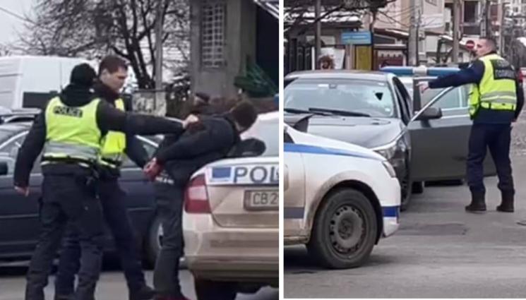 Ето КОЙ е мъжът, когото хванаха в зрелищната акция в кв.Надежда!