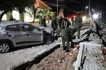 Мистериозни светлини озариха небето по време на силното земетресение в Мексико